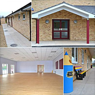Brand new hall - Local Primary School 2