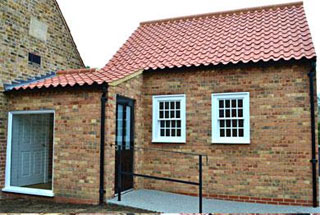 Small extension on the front of the Chapel - Sleaford, Lincolnshire